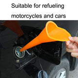 10 PCS Car Hands-Free Plastic Refueling Funnel, Plastic Refueling Funnel