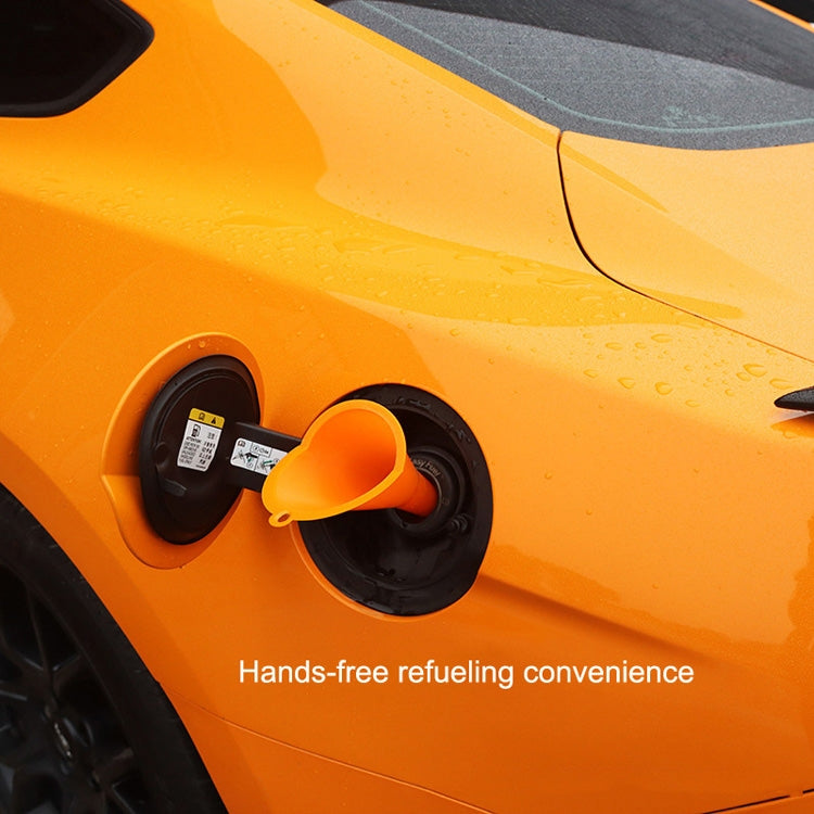 10 PCS Car Hands-Free Plastic Refueling Funnel, Plastic Refueling Funnel