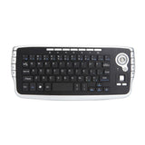 Miniteclado y ratón inalámbricos con trackball MY-10 (2,4 G, 78 teclas, 1200 DPI)