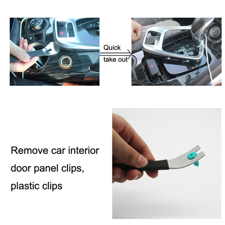 Palanca para panel de puerta de navegación de audio de acero inoxidable para automóvil