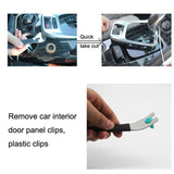 Palanca para panel de puerta de navegación de audio de acero inoxidable para automóvil
