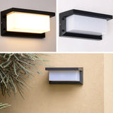 10W Outdoor Patio Wall Waterproof Solar Wall Light, Specification:, 6000K, 3000K