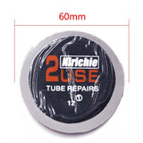 Parche reparador de neumáticos Nirichie - Película de parche frío para reparación de neumáticos de automóvil, redonda, de 60 mm