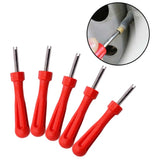 10 PCS Car Tire Valve Caps for Electric Vehicles and Bicycles - Valve Core Switch Included