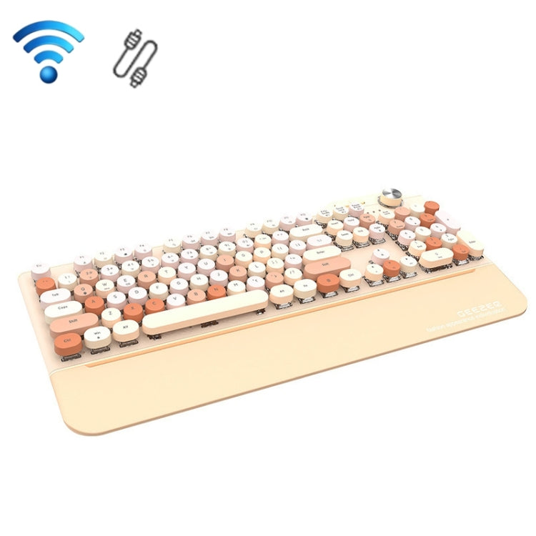 Mofii GEEZER G7 107 Keys Wired / Wireless / Bluetooth Three Mode Mechanical Keyboard