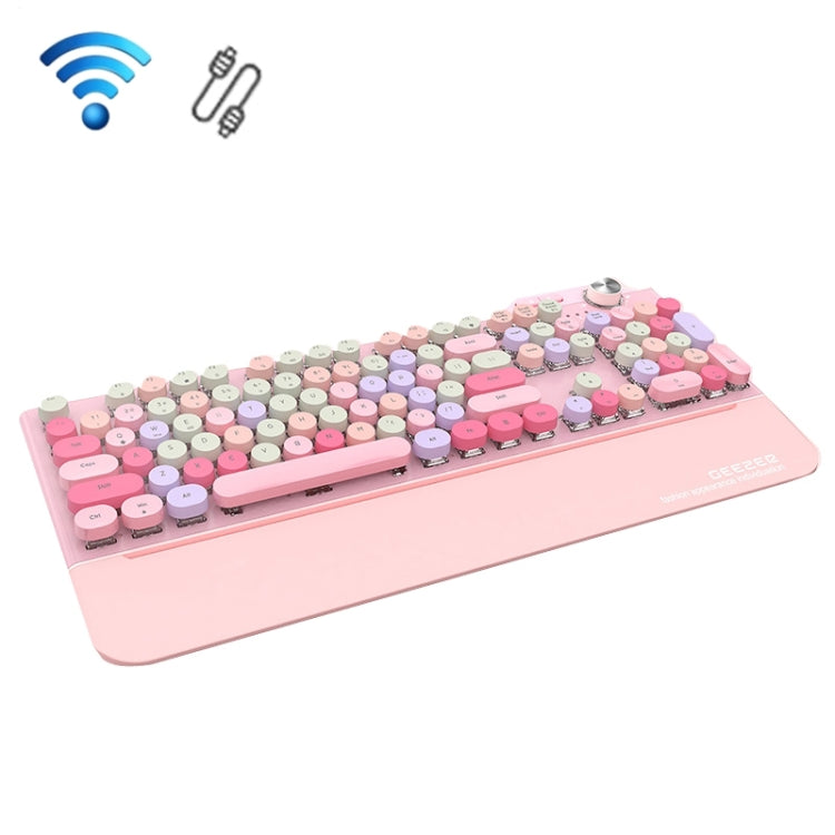 Mofii GEEZER G7 107 Keys Wired / Wireless / Bluetooth Three Mode Mechanical Keyboard