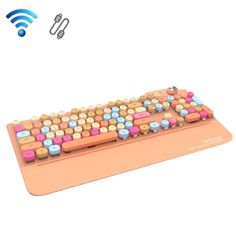 Mofii GEEZER G7 107 Keys Wired / Wireless / Bluetooth Three Mode Mechanical Keyboard