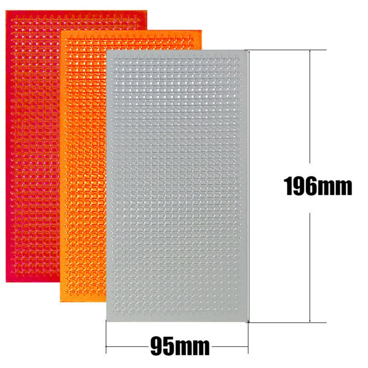 Parche de reparación de luces traseras de coche Sikeo - Kit de herramientas de reparación rápida para bricolaje