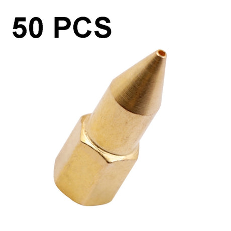 50 PCS Butter Machine Head Copper Universal Steel Tip Pneumatic Oil Grease Nipple - LYDARZ