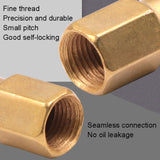 50 PCS Butter Machine Grease Nipple - Copper Universal Steel Tip Pneumatic Oil Grease Nipple