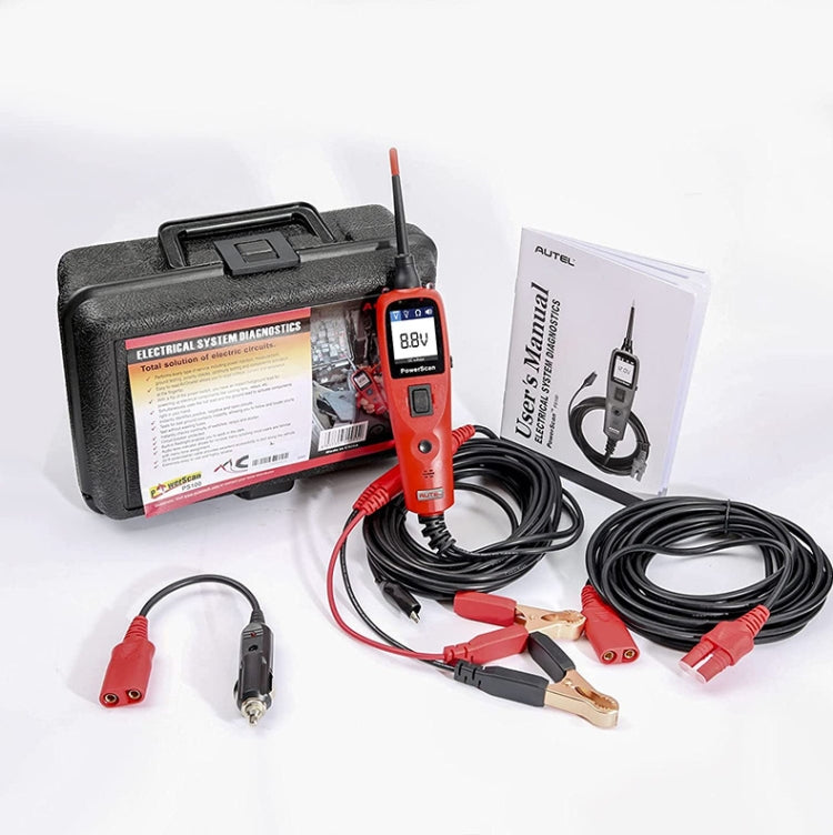 Probador de circuitos automotrices AUTEL PS100 Herramienta de diagnóstico de sistemas automotrices, Probador de circuitos automotrices