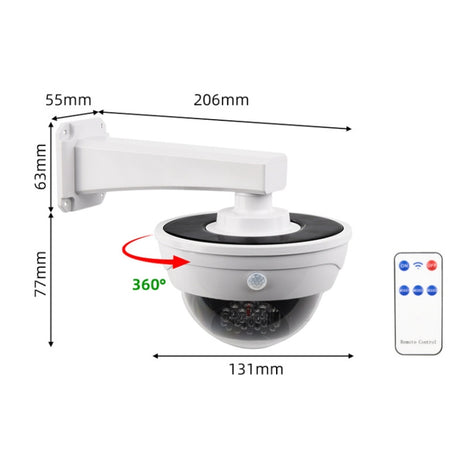 Solar Simulation Camera Monitoring Light Human Body Induction Wall Light - LYDARZ