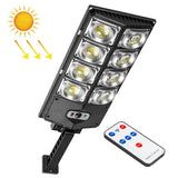 E-SMARTER LED Strong Light Dual Row Solar Garden Sensor Light