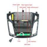 Para Ford Focus 9.7 pulgadas Android WiFi Car Integrated Machine, Estilo:, Estándar, Estándar + 4 cámaras de luz, Estándar + 8 cámaras de luz, Estándar + 12 cámaras de luz