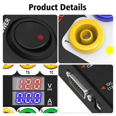 GODIAG GT100+ OBDII Breakout Box Diagnostic Port Tester ECU Bench Connector, US Plug, EU Plug