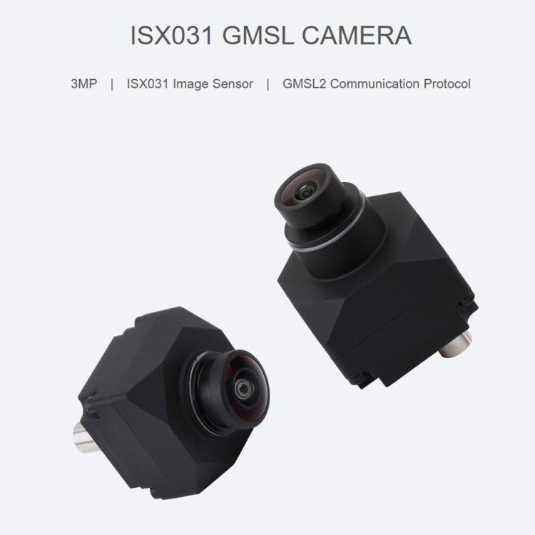 3MP ISX031 GMSL Camera Automotive Image Sensor with Global Shutter for Vehicle DVR/ADAS/Surveillance, Waveshare  H100, Waveshare H190