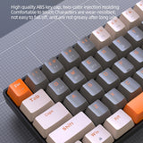 ZIYOU LANG K68 Mechanical Keyboard - 68 Keys Bluetooth Wireless Dual Model Ergonomic Design