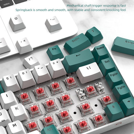 ZIYOU LANG T8 68 Keys RGB Gaming Mechanical Keyboard, Cable Length - LYDARZ