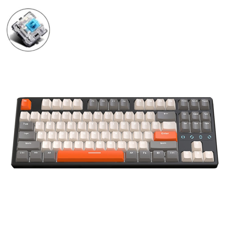 ZIYOU LANG K87 87-Keys Hot-Swappable Wired Mechanical Keyboard, Cable Length: 1.5m