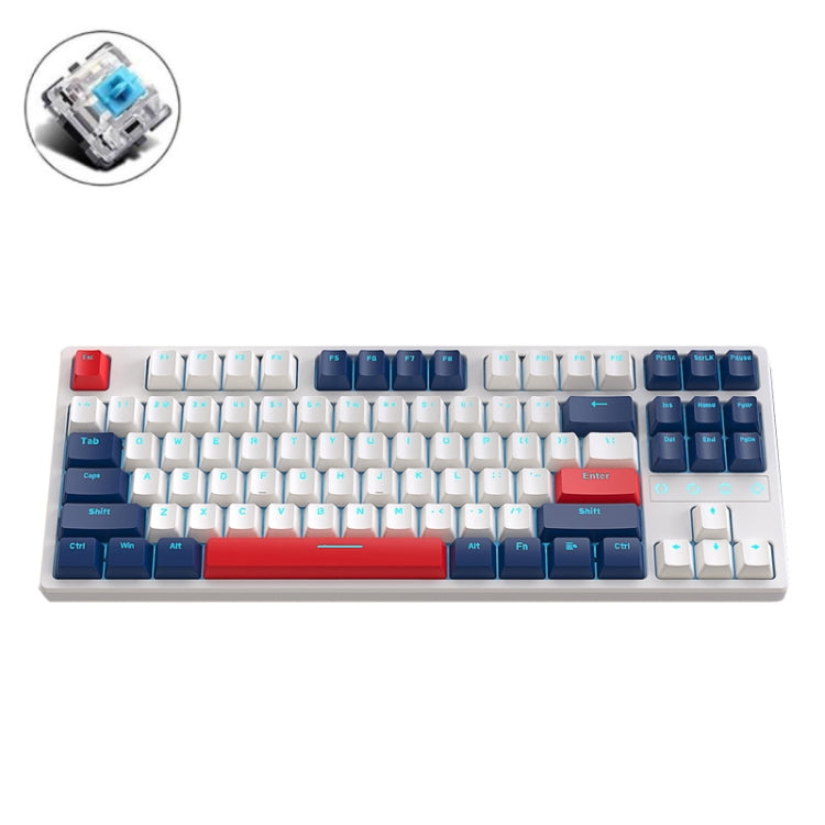 ZIYOU LANG K87 87-Keys Hot-Swappable Wired Mechanical Keyboard, Cable Length: 1.5m