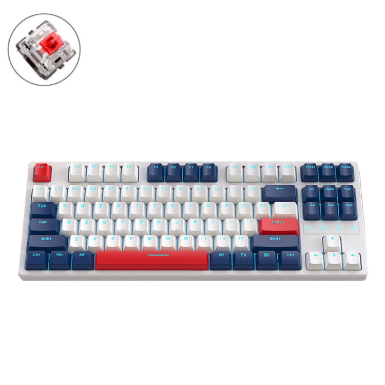 ZIYOU LANG K87 87-Keys Hot-Swappable Wired Mechanical Keyboard, Cable Length: 1.5m