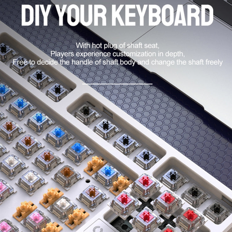 ZIYOU LANG K87 87-Keys Hot-Swappable Wired Mechanical Keyboard