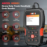 ANCEL HD601 24V Diesel Engine Detector Heavy Truck Diagnostic Scanner, ANCEL HD601