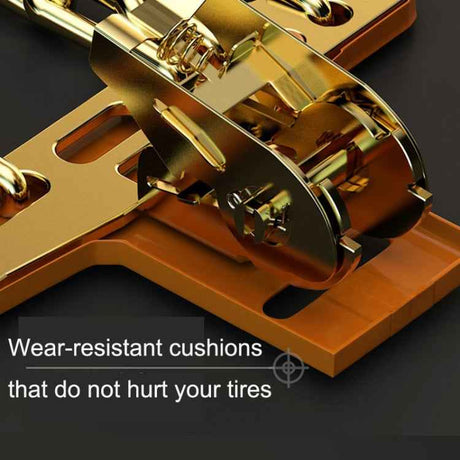 Car Tire Truck SUV Snow Winter Emergency Anti-Skid Chain, Style:, Field Type (Small), Field Type (Large), 4 Chains (Small), 4 Chains (Large), Double Head Rice Type (Small), Double Head Rice Type (Large), Double Head Fields Type (Small)                 ...