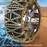 Car Tire Truck SUV Snow Winter Emergency Anti-Skid Chain, Style:, Field Type (Small), Field Type (Large), 4 Chains (Small), 4 Chains (Large), Double Head Rice Type (Small), Double Head Rice Type (Large), Double Head Fields Type (Small)                 ...