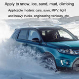 Car Tire Truck SUV Snow Winter Emergency Anti-Skid Chain, Style:, Field Type (Small), Field Type (Large), 4 Chains (Small), 4 Chains (Large), Double Head Rice Type (Small), Double Head Rice Type (Large), Double Head Fields Type (Small)                 ...