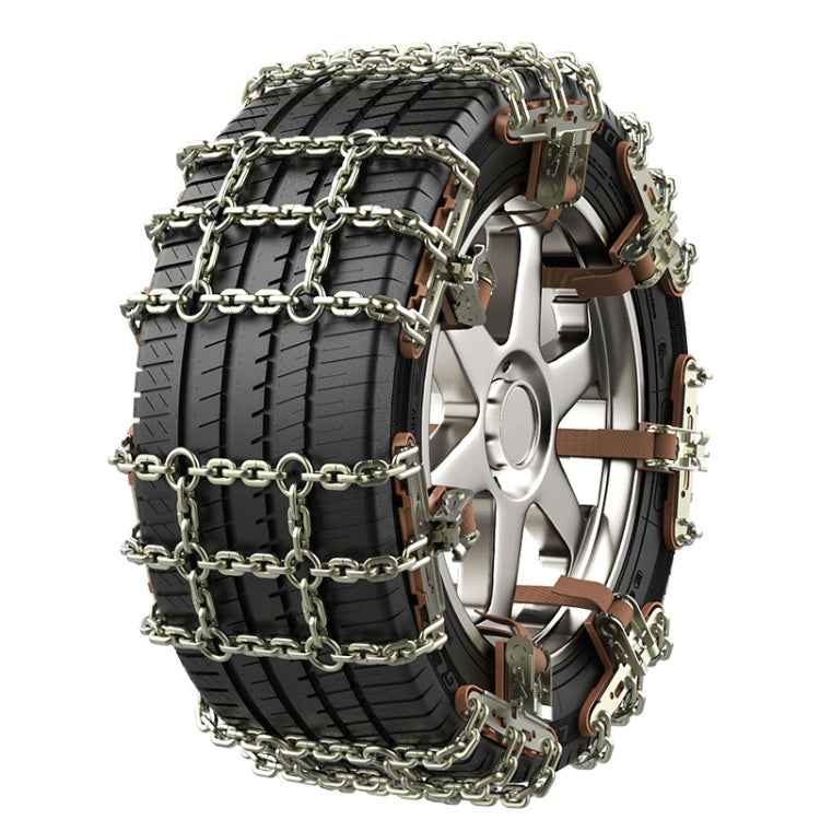 Car Tire Truck SUV Snow Winter Emergency Anti-Skid Chain, Style:, Field Type (Small), Field Type (Large), 4 Chains (Small), 4 Chains (Large), Double Head Rice Type (Small), Double Head Rice Type (Large), Double Head Fields Type (Small)                 ...