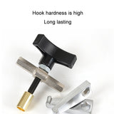 Herramienta para quitar vidrios de automóviles, extractor de limpiaparabrisas con varilla hexagonal para un reemplazo eficiente del parabrisas.