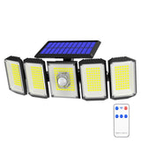 Outdoor Garden Solar Human Body Sensor Wall Light, TY10704