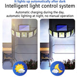 Outdoor Garden Solar Human Body Sensor Wall Light, TY10704