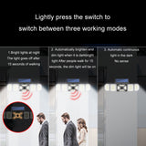 Remote Control Solar Wall Light with LED Triple Rotation and Sensor Flood Light