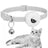 For AirTag Tracker Silicone Case Reflective Pet Cat Collar With Bell - LYDARZ