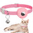 For AirTag Tracker Silicone Case Reflective Pet Cat Collar With Bell - LYDARZ