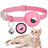 For AirTag Tracker Silicone Case Reflective Pet Cat Collar With Bell - LYDARZ