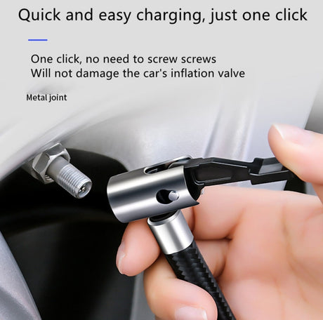 SUITU  ST-818 Wireless Car Air Pump Digital Display Tire Inflator With LED Lighting - LYDARZ