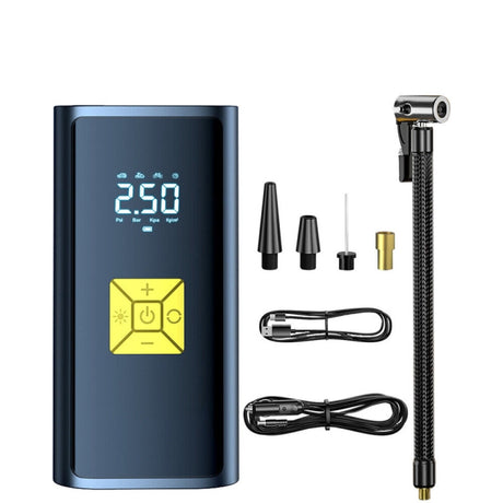 Small Portable Car Air Pump Tire Inflator for Motorcycle Bicycle - LYDARZ
