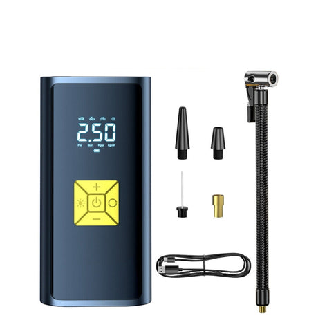 Small Portable Car Air Pump Tire Inflator for Motorcycle Bicycle - LYDARZ