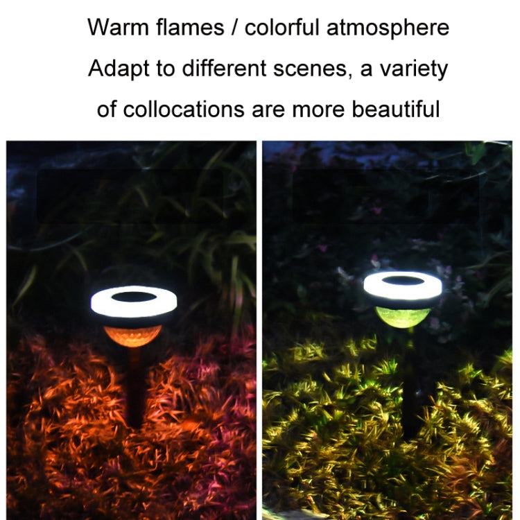 Outdoor Solar LED Dual Light Source Ground Plug Light, JG04801 Color Light, JG04802 Color Light, JG04803 Flame, JG04804 Flame