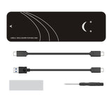 USB 3.2 Mac SSD Enclosure Adapter for MacBook Air/Pro (2013-2017) - 20Gbps & 10Gbps Cable Kit