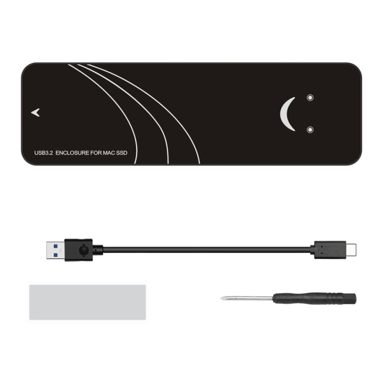 USB 3.2 Mac SSD Enclosure Adapter for MacBook Air/Pro (2013-2017) - 20Gbps & 10Gbps Cable Kit