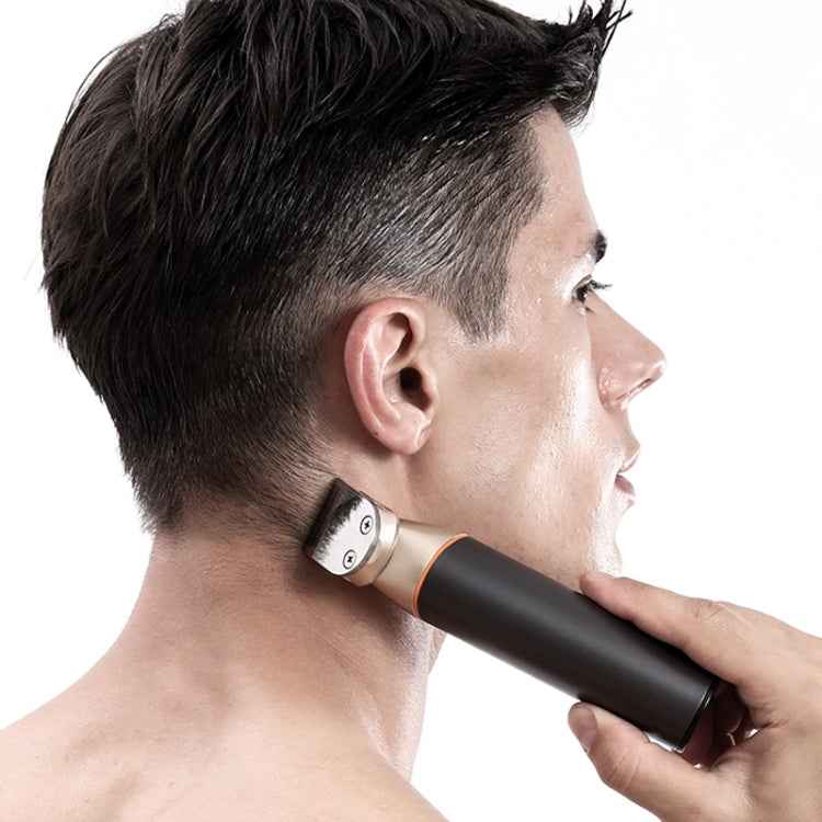 5 In 1 Haircut Digital Display Water Washing Shaver Nose Hair Electric Push Shear Set, LK-881 5 In 1 (Gold), LK-881 5 In 1 (Silver)