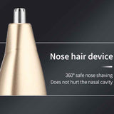 5 In 1 Haircut Digital Display Water Washing Shaver Nose Hair Electric Push Shear Set, LK-881 5 In 1 (Gold), LK-881 5 In 1 (Silver)