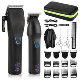 Men Electric Haircutting Tools Set Sculpting Electric Clipper, 2 In 1