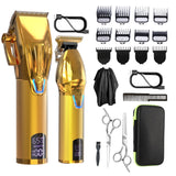 Men Electric Haircutting Tools Set Sculpting Electric Clipper, 2 In 1
