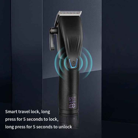 Men Electric Haircutting Tools Set Sculpting Electric Clipper, LM-2027 2 In 1 (Black), LM-2027 2 In 1 (Gold)