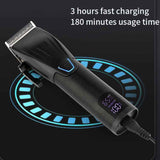 Men Electric Haircutting Tools Set Sculpting Electric Clipper, LM-2027 2 In 1 (Black), LM-2027 2 In 1 (Gold)